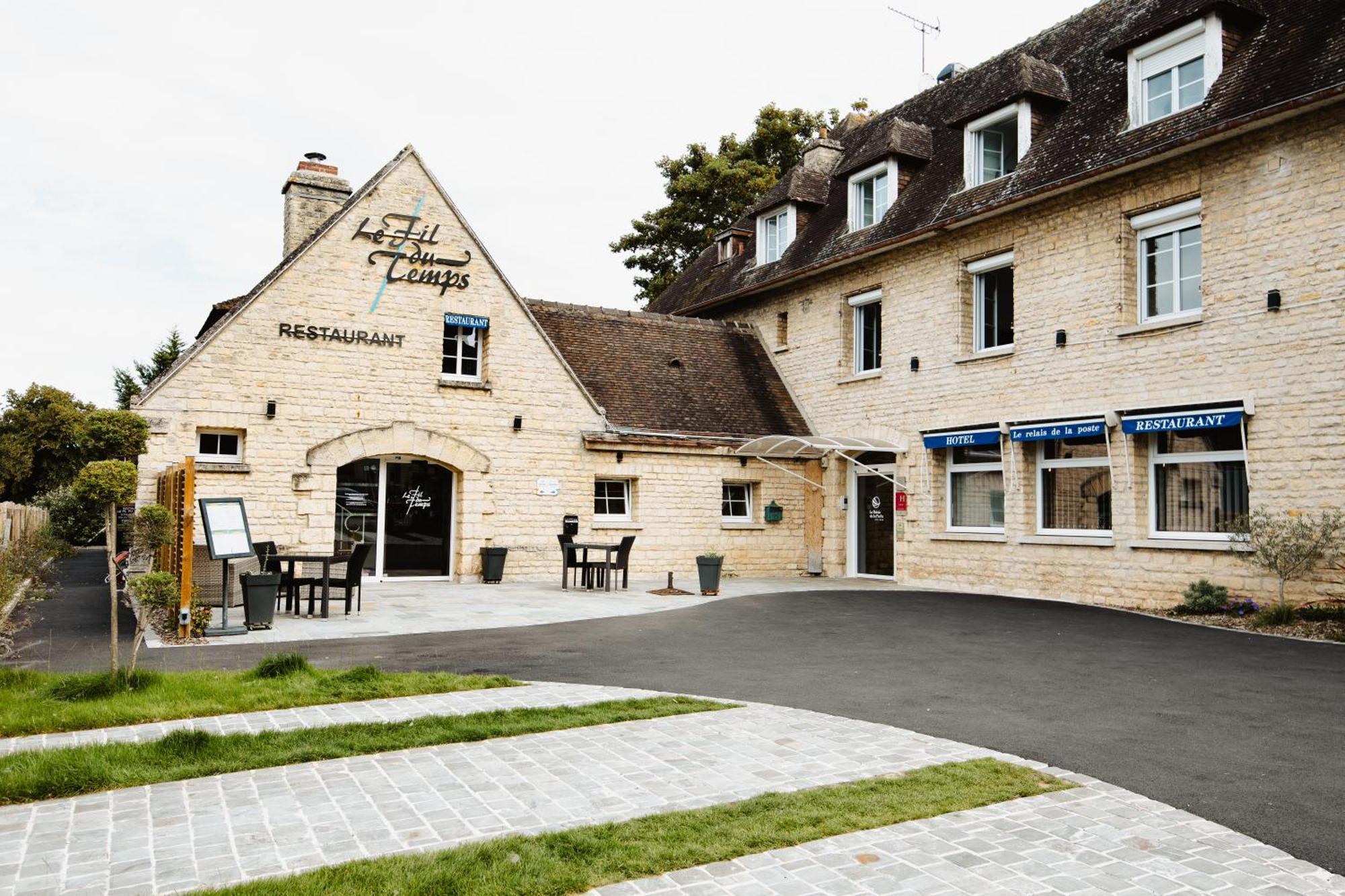 Logis Hotel Le Relais De La Poste Restaurant Le Fil Du Temps Thury-Harcourt-le-Hom Luaran gambar